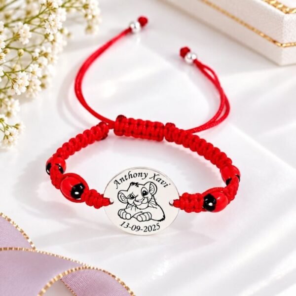 6 Pulsera Moneda Simba