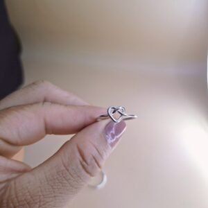 Anillo Corazon Infinito