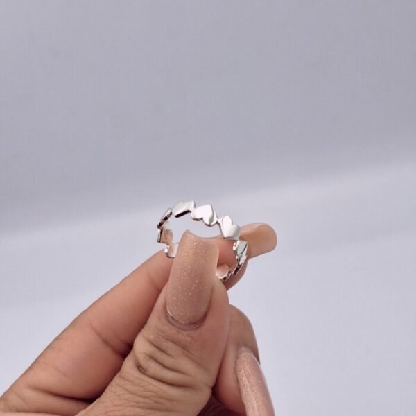 Anillo Corazones