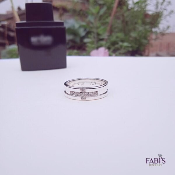 ANILLO CRUZ BRILLANTE 229 Anillo Cruz Brillante