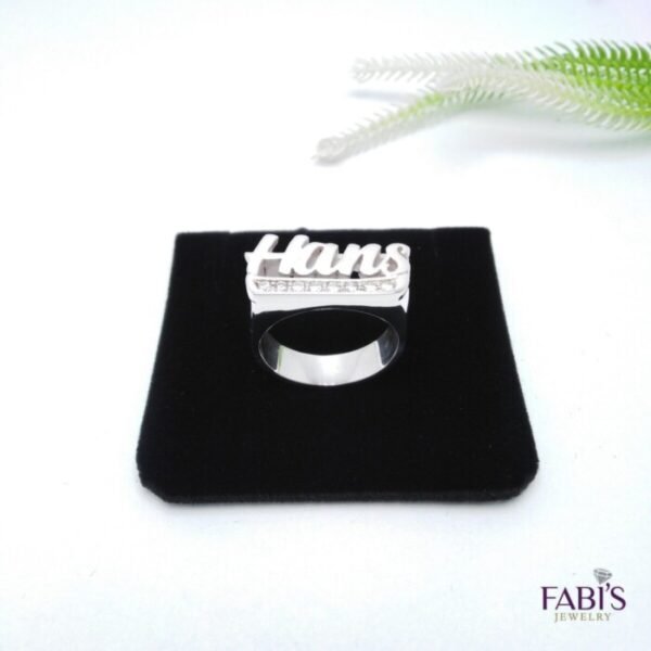 Anillo Nombre Personalizado