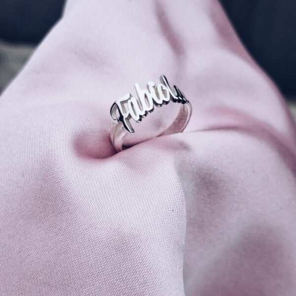 ANILLO NOMBRE PERSONALIZADO 95 Anillo Nombre Personalizado