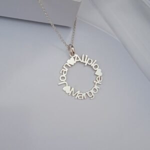 Collar Circulo Personalizado