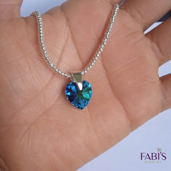 COLLAR CORAZÓN DE CRISTAL Collar Corazón De Cristal