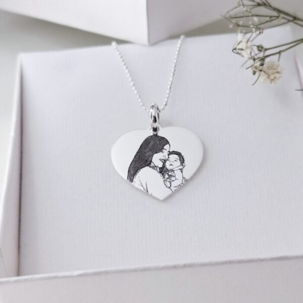 COLLAR CORAZÓN FOTORETRATO 159 COLLAR CORAZÓN FOTORETRATO