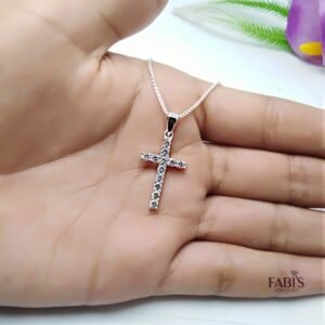 Collar Cruz Con Circones