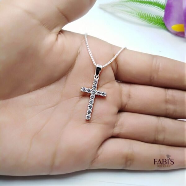 Collar Cruz Con Circones