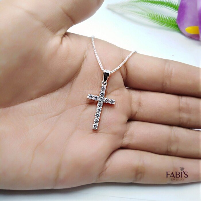 Collar Cruz Con Circones
