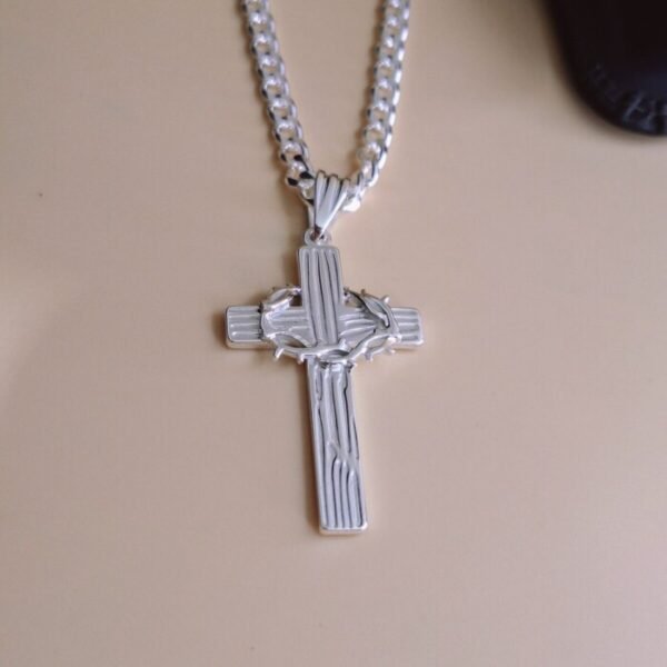 COLLAR CRUZ CORONA DE ESPINAS 349 Collar Cruz Corona De Espinas