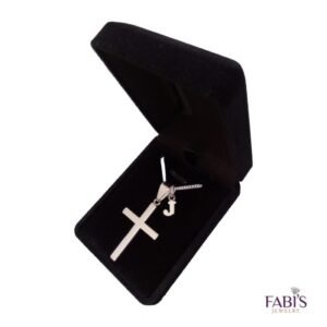 COLLAR CRUZ Y LETRA 219 Collar Cruz Y Letra