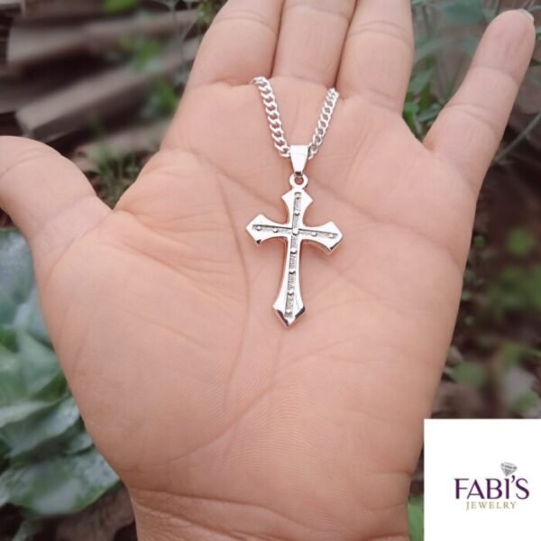 Collar Cruz de Puntas