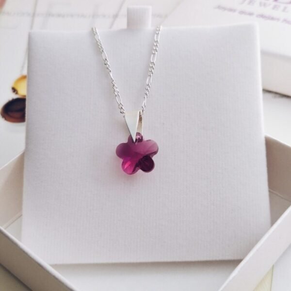 COLLAR FLOR DE CRISTAL 119 Collar Flor De Cristal