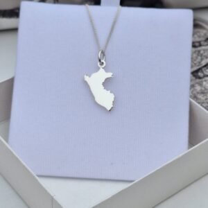 COLLAR MAPA DEL PERÚ 115 Collar Mapa Del Perú