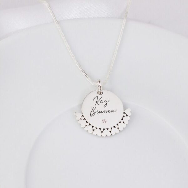 COLLAR MONEDA CORAZONCITOS 169 COLLAR MONEDA CORAZONCITOS