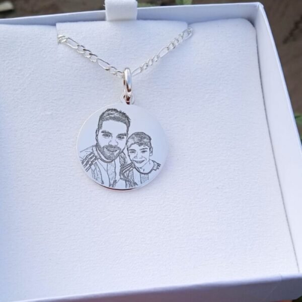 COLLAR MONEDA FOTORETRATO 199 Collar Moneda Fotoretrato