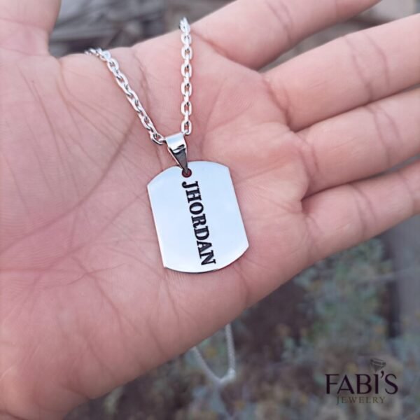 COLLAR PLACA PERSONALIZADA 269 Collar Placa Personalizada