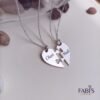 Collares Rompecabeza Corazón
