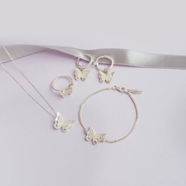 Juego Set Mariposa Escarchada