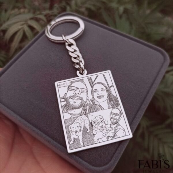 LLAVERO FOTORETRATO-RECUERDOS 339 LLAVERO FOTORETRATO RECUERDOS