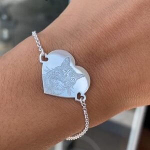 PULSERA CORAZÓN FOTORETRATO 159 PULSERA CORAZÓN FOTORETRATO