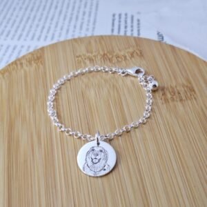 PULSERA MONEDA FOTORETRATO 159 PULSERA MONEDA FOTORETRATO