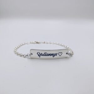 PULSERA PLACA NOMBRE 139 PULSERA PLACA NOMBRE