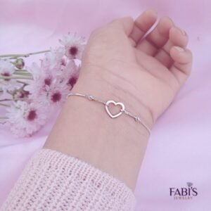 Pulsera Silueta Corazón