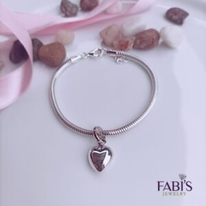 PULSERA TAIL CORAZÓN BOMBÉ 149 Pulsera Tail Corazón Bombé