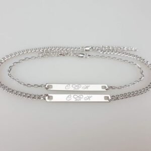 Pulseras Placa Amor Infinito