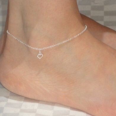 Tobillera Corazón Colgante