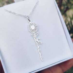 COLLARES FLORES PERSONALIZADAS