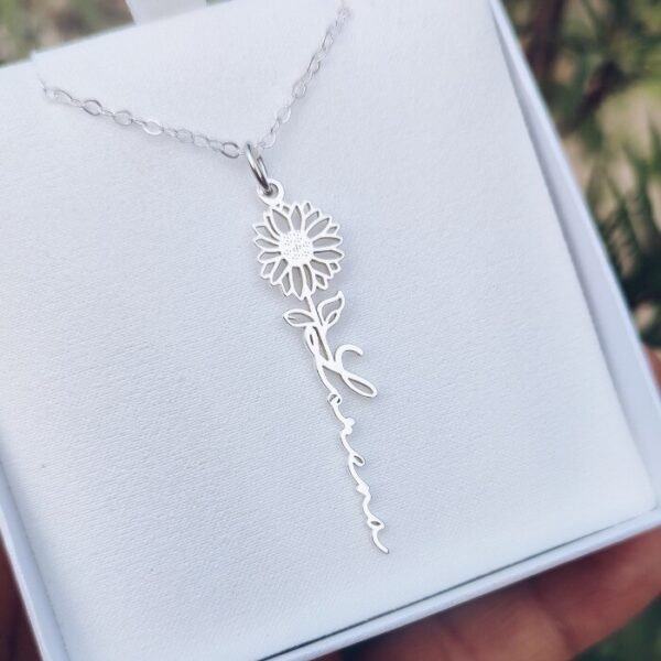 COLLARES FLORES PERSONALIZADAS